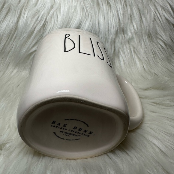 Rae Dunn Bliss Mug with blue interior - Picture 4 of 4